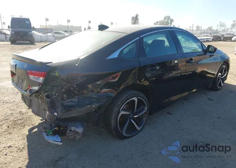 2021 Honda Accord Sport из США, поврежденный, VIN 1HGCV1F30MA085199